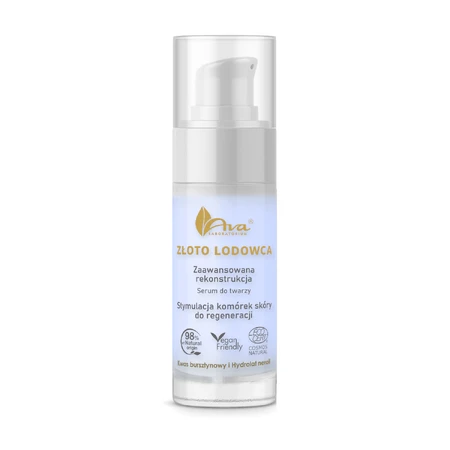 Ava Glacier Gold, fortschrittliches rekonstruktives Gesichtsserum, 30 ml