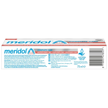 Meridol Complete Care, Zahnpasta, empfindliches Zahnfleisch und Zähne, 75 ml