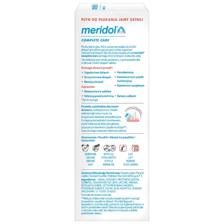 Meridol Complete Care, mondwater, alcoholvrij, 400 ml