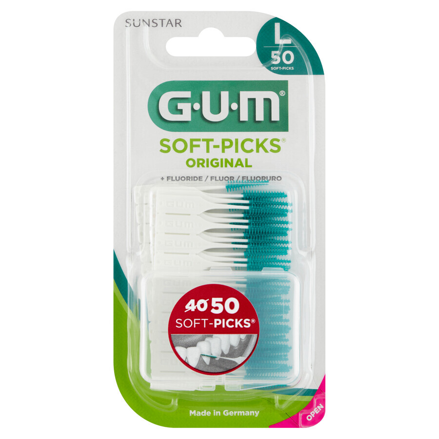 Buy Sunstar Gum Soft-Picks Original Interdental Brushes, Large, 50 Count Sunstar Gum Soft-Picks Original Interdental Brushes, Large, 50 Count