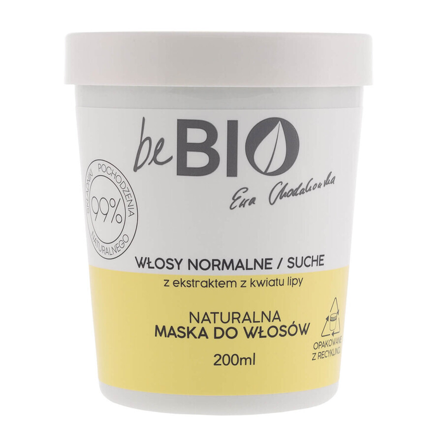 Buy beBIO Ewa Chodakowska, natural mask for normal and dry hair, 200 ml beBIO Ewa Chodakowska, natural mask for normal and dry hair, 200 ml