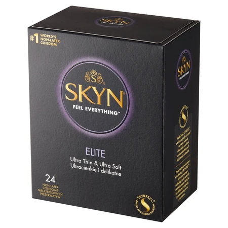 Unimil Skyn Elite Ultra Thin Latex Free Condoms 24 Pack