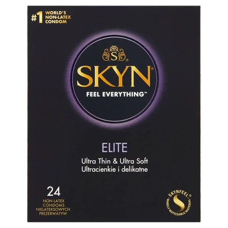 Unimil Skyn Elite Ultra Thin Latex Free Condoms 24 Pack