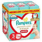 Pampers Premium Care Pants, scutece, mărimea 3, 6-11 kg, 144 buc Pampers Premium Care Pants, scutece, mărimea 3, 6-11 kg, 144 buc