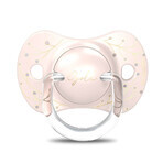 Suavinex SX Pro Gold Edition, sucette, silicone, physiologique, rose, 0-6 mois, 1 pièce Suavinex SX Pro Gold Edition, sucette, silicone, physiologique, rose, 0-6 mois, 1 pièce