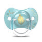 Suavinex SX Pro Gold Edition, succhietto, in silicone, fisiologico, blu, 6-18 mesi, 1 pezzo 