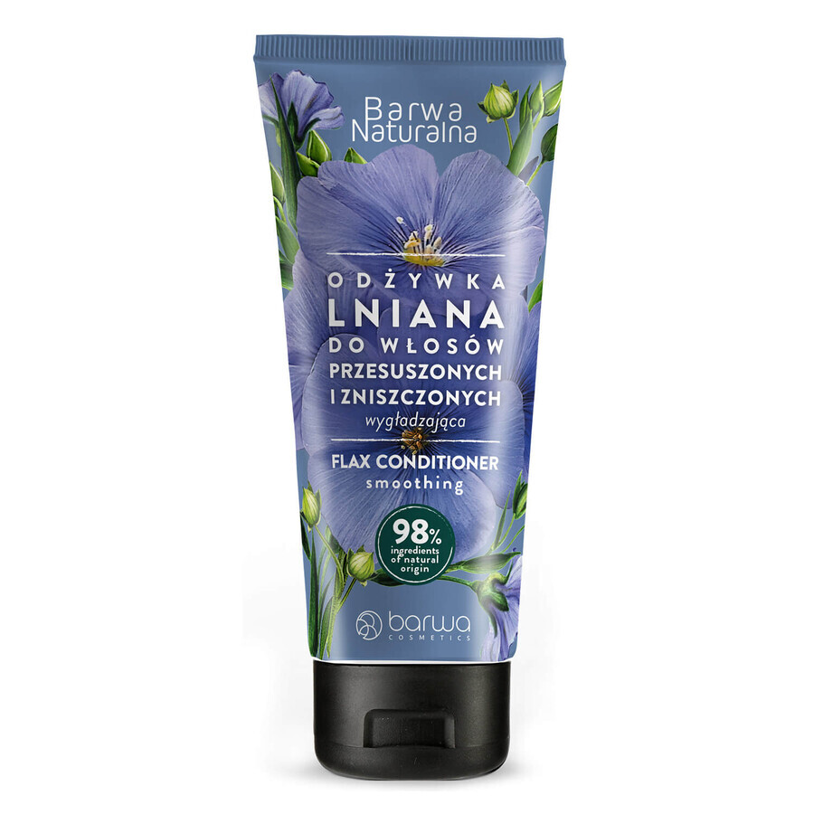 Acquista Barwa Natural, balsamo ai semi di lino per capelli secchi e danneggiati, lisciante, 200 ml Barwa Natural, balsamo ai semi di lino per capelli secchi e danneggiati, lisciante, 200 ml