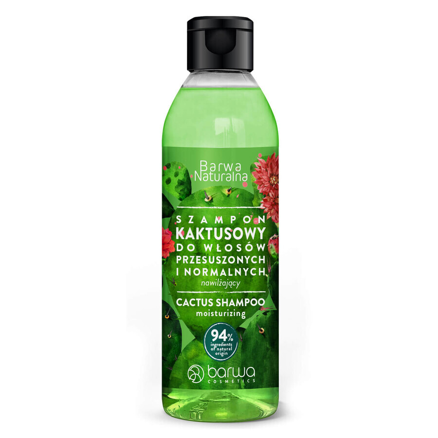 Comprar Barwa Naturalna, champú de cactus para cabello seco y normal, hidratante, 300 ml Barwa Naturalna, champú de cactus para cabello seco y normal, hidratante, 300 ml
