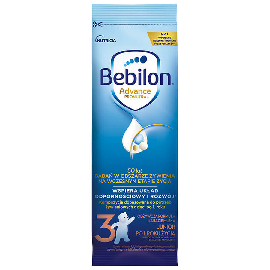 Buy Bebilon Advance Pronutra 3 Junior, milk-based nutritional formula, after 1 year, 29.4 gx 1 sachet Bebilon Advance Pronutra 3 Junior, milk-based nutritional formula, after 1 year, 29.4 gx 1 sachet