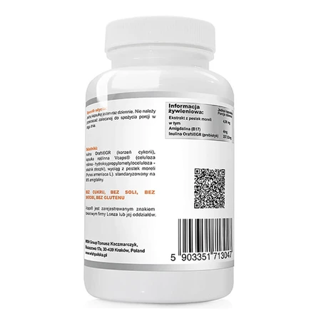 Wish B17 Amigdalina 4 mg + Prebiótico, 120 cápsulas