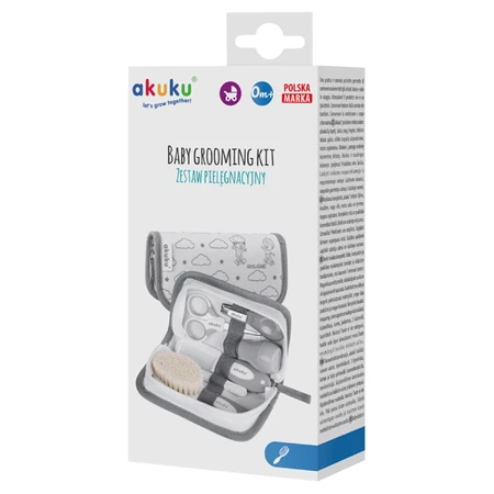 Ackuku, Pflegeset, grau, A0015