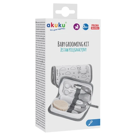 Ackuku, Pflegeset, grau, A0015