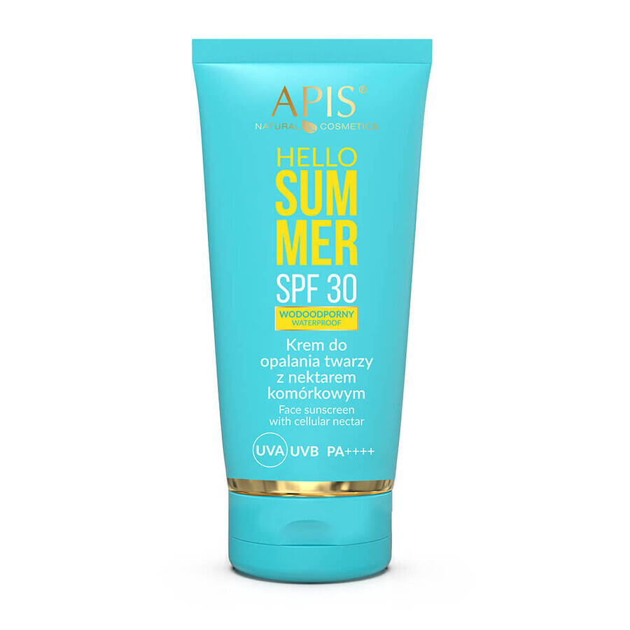 Buy Apis Hello Summer, facial sunscreen with cellular nectar, SPF 30, 50 ml Apis Hello Summer, facial sunscreen with cellular nectar, SPF 30, 50 ml