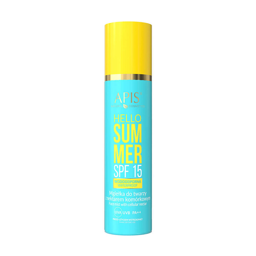 Winkel op Apis Hello Summer, Gezichtsnevel met cellulaire nectar, SPF 15, 150 ml Apis Hello Summer, Gezichtsnevel met cellulaire nectar, SPF 15, 150 ml