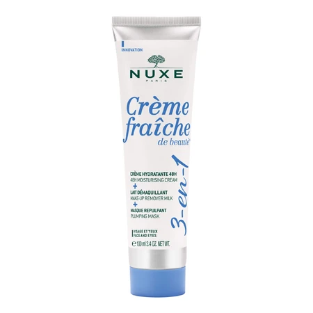 Nuxe Creme Fraiche de Beaute, crema hidratante 3 en 1, 100 ml