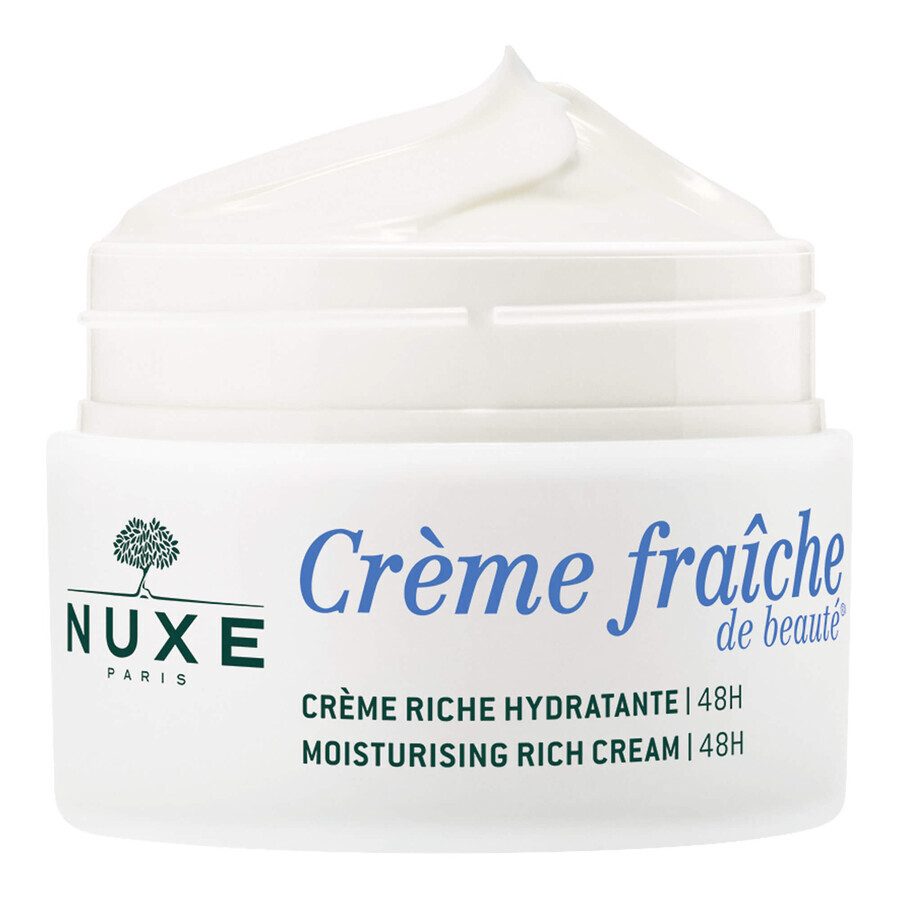 Acquista Nuxe Creme Fraiche de Beaute, crema idratante ricca 48h, pelle secca, 50 ml Nuxe Creme Fraiche de Beaute, crema idratante ricca 48h, pelle secca, 50 ml