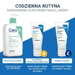 CeraVe, crema facial hidratante con ceramidas, piel normal y seca, SPF 50, 52 ml