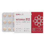 SEMA Lab Vitamina B12 Forte Complex, 30 comprimate filmate SEMA Lab Vitamina B12 Forte Complex, 30 comprimate filmate