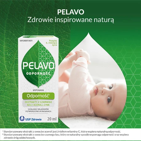 Pelavo Immunity, drops for babies and children over 6 months old, 20 ml