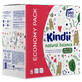 Kindii Natural Balance wet wipes for babies and children, 6 x 60 pcs