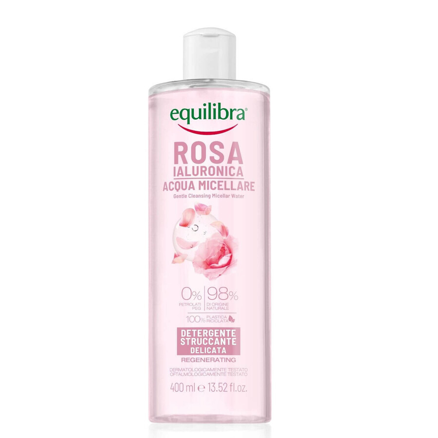 Acquista Equilibra Rosa, acqua micellare detergente alla rosa, 400 ml Equilibra Rosa, acqua micellare detergente alla rosa, 400 ml