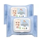 Paquete de toallitas biodegradables para cara y nariz, 24 unidades + 24 unidades, Mommy Care