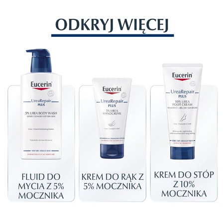 Eucerin UreaRepair Plus, emulsión corporal con urea al 10% para pieles muy secas y ásperas, 250 ml