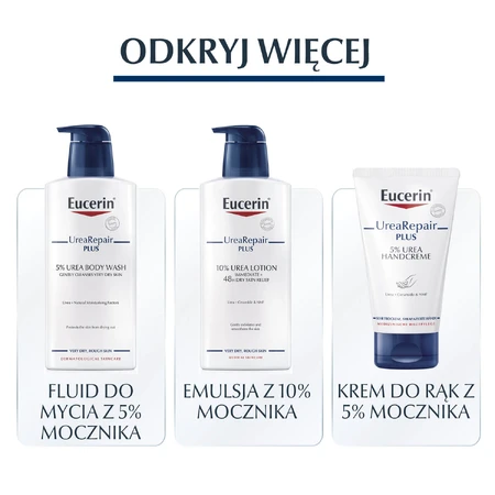 Eucerin UreaRepair Plus, Fußcreme mit 10% Urea für sehr trockene und raue Haut, 100 ml