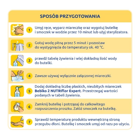 Bebiko 2 Nutriflor Expert follow-on milk, over 6 months, 600 g