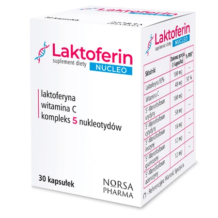 Laktoferin Nucleo, 30 capsules