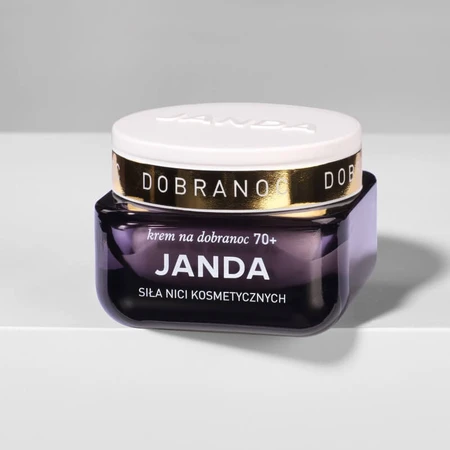 Janda Strength of Cosmetic Threads 70+ night cream, black rose, 50 ml