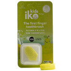 Iko Kids, periuță de dinți de buzunar, silicon, verde măr, pentru copii cu vârsta de peste 6 ani, 1 buc Iko Kids, periuță de dinți de buzunar, silicon, verde măr, pentru copii cu vârsta de peste 6 ani, 1 buc