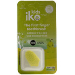 Iko Kids, periuță de dinți de buzunar, silicon, verde măr, pentru copii cu vârsta de peste 6 ani, 1 buc Iko Kids, periuță de dinți de buzunar, silicon, verde măr, pentru copii cu vârsta de peste 6 ani, 1 buc