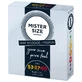 Mister Size Moist Condoms Smooth Test Pack 53mm + 57mm + 60mm 3 Pieces