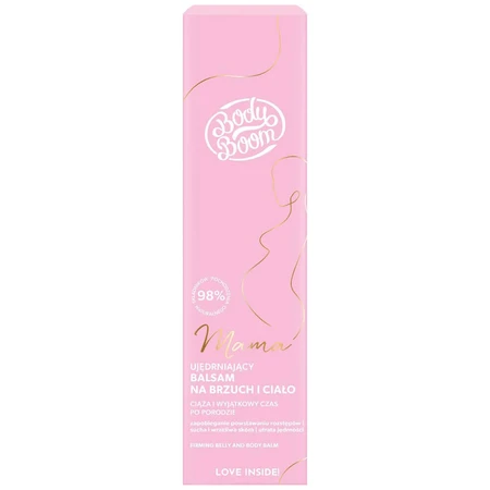 BodyBoom Mama, verstevigende buik- en bodylotion, 250 ml