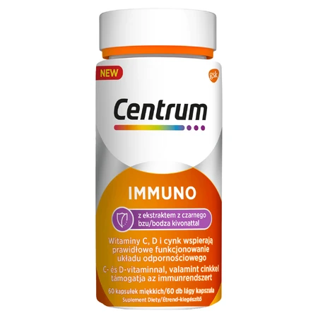 Centrum Immuno mit Holunderextrakt, 60 Weichkapseln