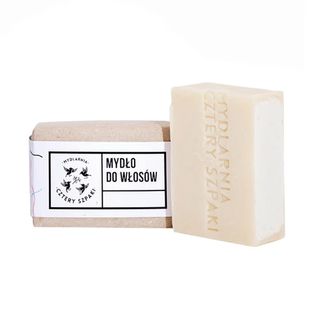 Cztery Szpaki, hair soap with castor oil, 110 g