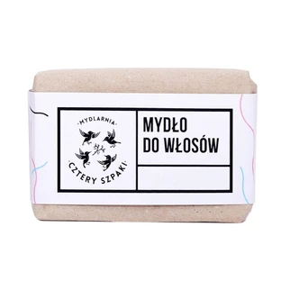 Cztery Szpaki, hair soap with castor oil, 110 g