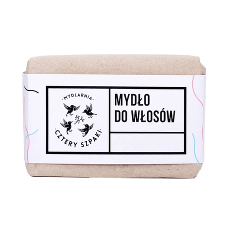 Cztery Szpaki, hair soap with castor oil, 110 g