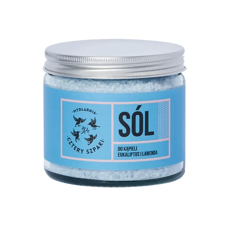 Cztery Szpaki, badzout, eucalyptus en lavendel, 320 g