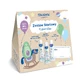 Kit Mustela Recién Nacido, leche corporal, 100 ml + gel lavante, 100 ml + agua limpiadora, 100 ml