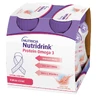 Nutridrink Protein Omega 3, nutritious preparation, crunchy mango-peach flavor, 4 x 125 ml
