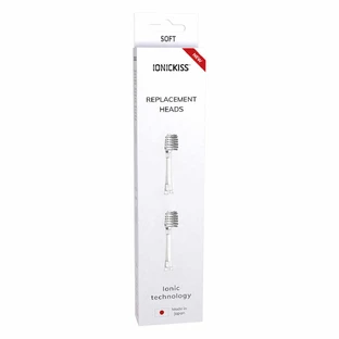 Ionickiss, puntas de recambio para cepillo dental sónico infantil, suaves, 2 piezas