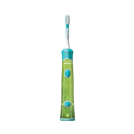 Philips Sonicare para niños, cepillo de dientes sónico, con pegatinas, HX6322/04, 1 pieza