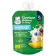 Gerber Organic dessert en tube, banane, myrtilles avec yaourt et c&#233;r&#233;ales, apr&#232;s 6 mois, 80 g