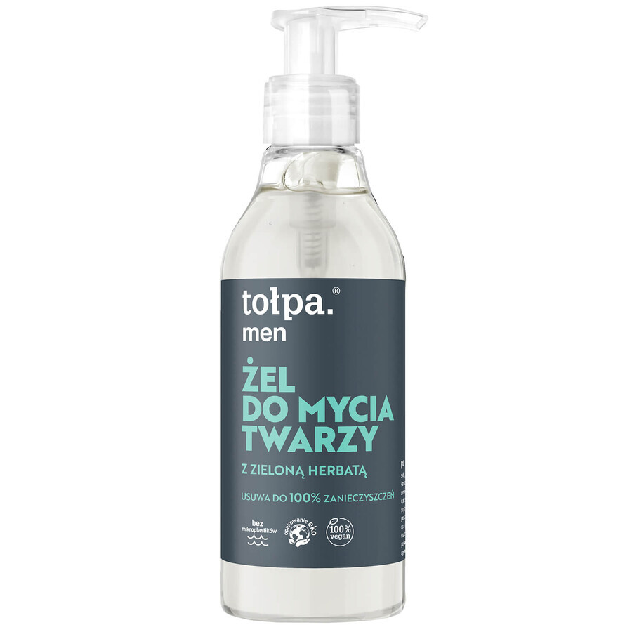 Boutique Tolpa Men, gel nettoyant pour le visage au thé vert, 195 ml Tolpa Men, gel nettoyant pour le visage au thé vert, 195 ml