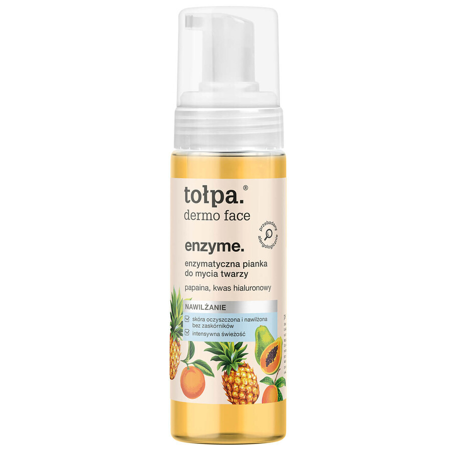 Buy Tolpa Dermo Face Enzyme, Enzymatic Facial Cleansing Foaming Facial Cleanser, 150 ml Tolpa Dermo Face Enzyme, Enzymatic Facial Cleansing Foaming Facial Cleanser, 150 ml
