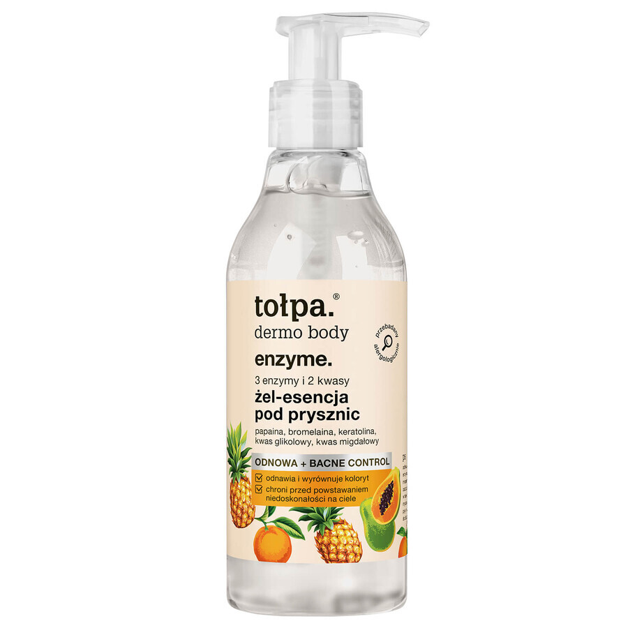 Shop Tolpa Dermo Body Enzyme, Duschgel-Essenz, 3 Enzyme und 2 Säuren, 195 ml Tolpa Dermo Body Enzyme, Duschgel-Essenz, 3 Enzyme und 2 Säuren, 195 ml