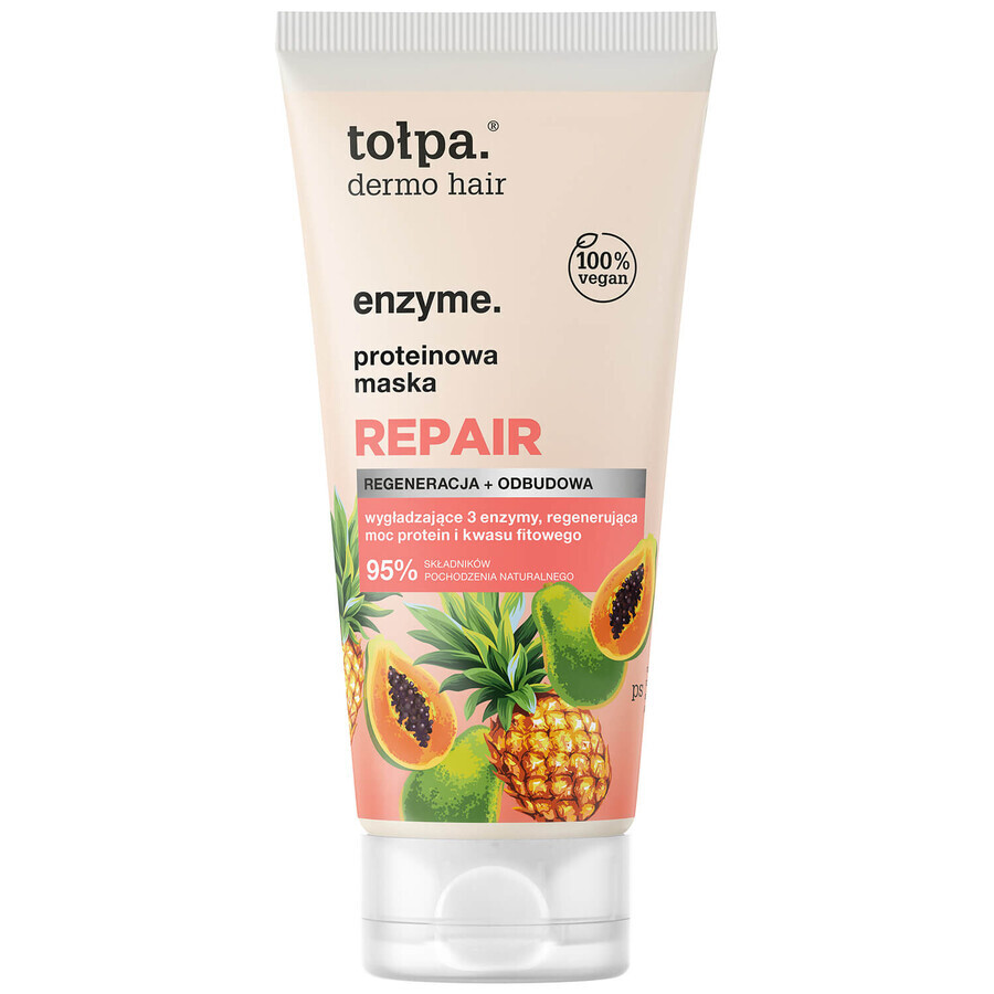 Comprar Tolpa Dermo Hair Enzyme Repair, mascarilla capilar proteica, 200 ml Tolpa Dermo Hair Enzyme Repair, mascarilla capilar proteica, 200 ml