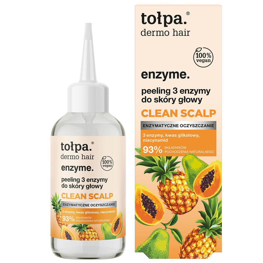 Buy Tolpa Dermo Hair Enzyme Clean Scalp, 3 enzymes scalp scrub, 100 ml Tolpa Dermo Hair Enzyme Clean Scalp, 3 enzymes scalp scrub, 100 ml